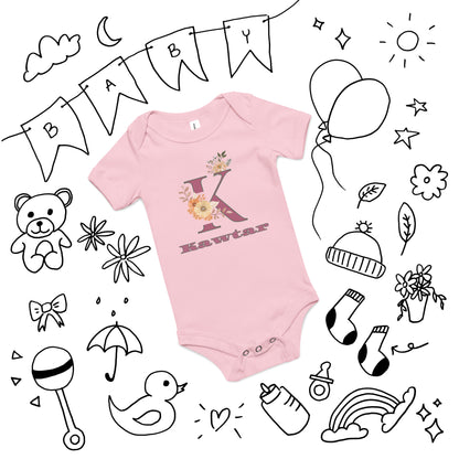 Baby short sleeve one piece