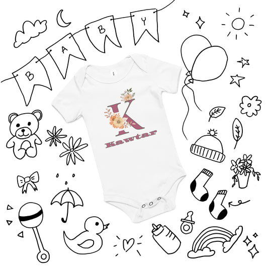 Baby short sleeve one piece